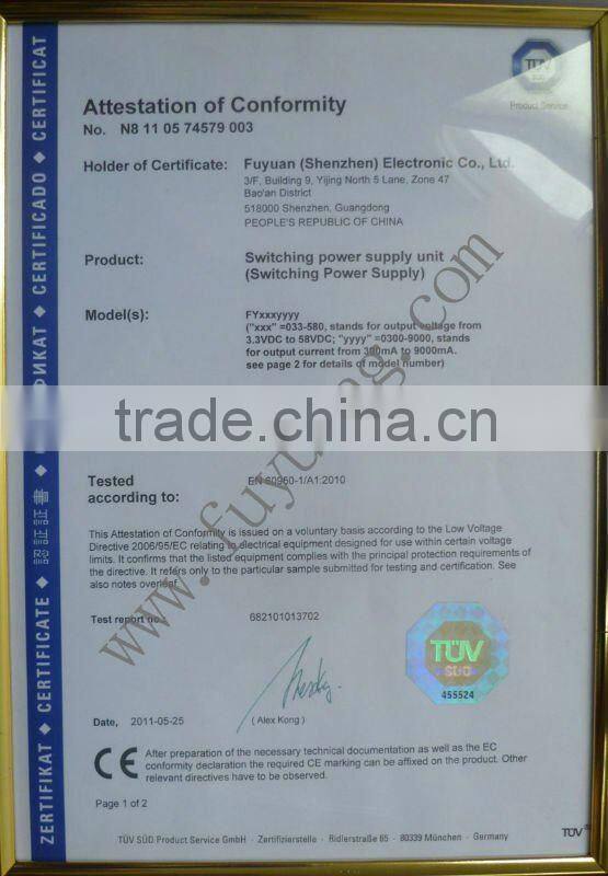 100-240V AC DC 5V 1A 1000mA USB Adapter with CE Korean plug