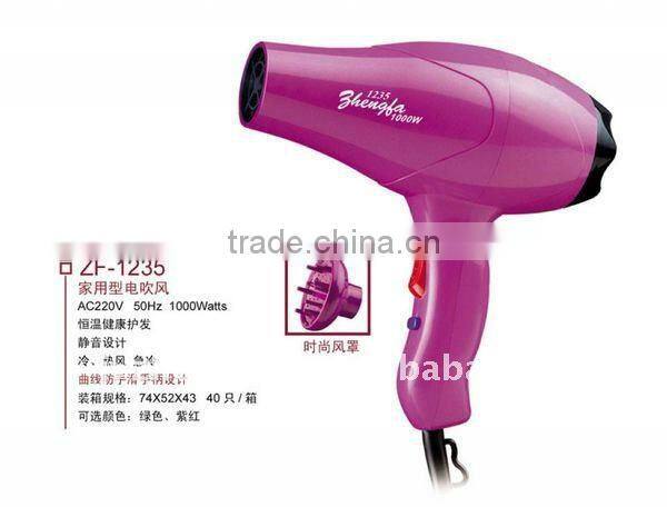 Good quality hair dryer with diffuser ZF-1235
