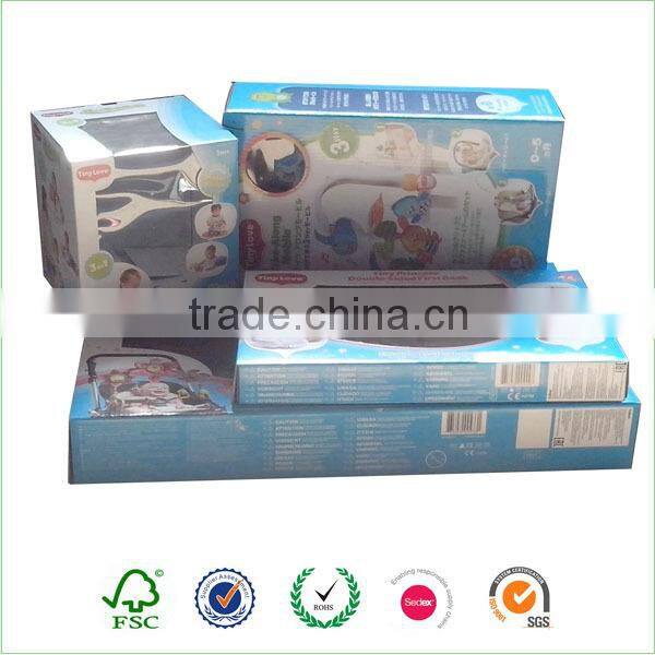 empty small seasonal baby blanket packaging box