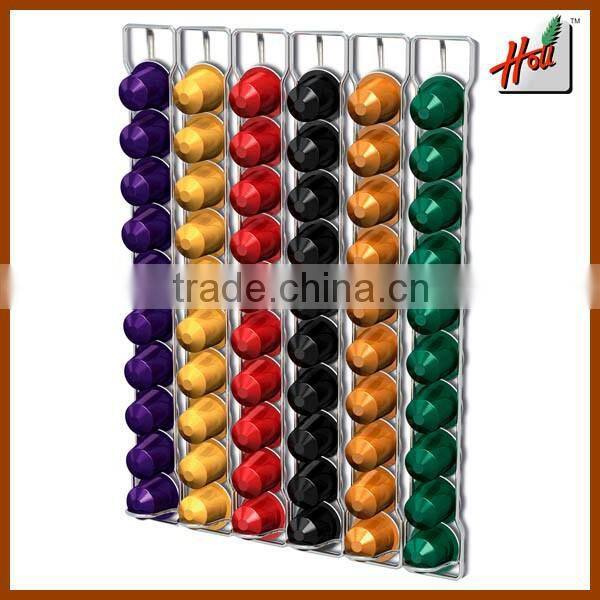OEM/ODM design Nespresso pod rack HCRC40L2