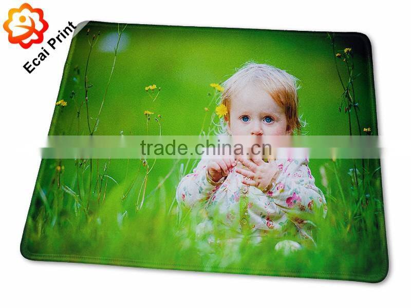 nice high quality heat transfer printed custom made mouse pad