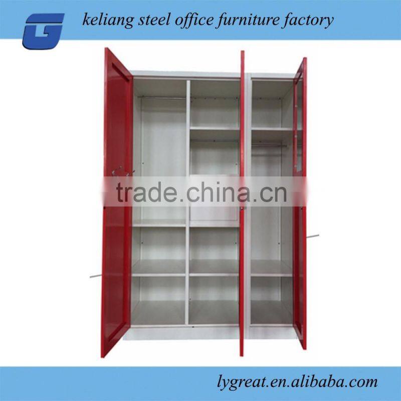 Export india multi doors colorful steel almirah / steel almirah