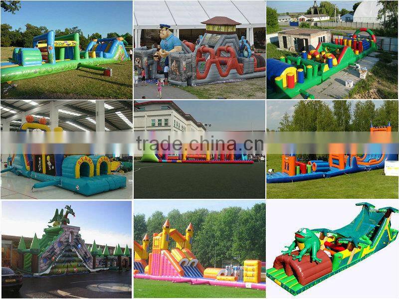 latest inflatable obstacle combo inflatable bouncy obstacle with arch