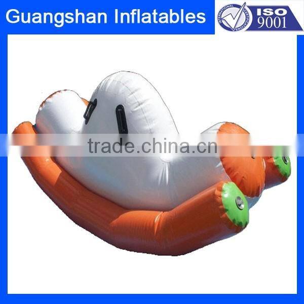 Kid Adult Pool Toy Inflatable banana Seesaw