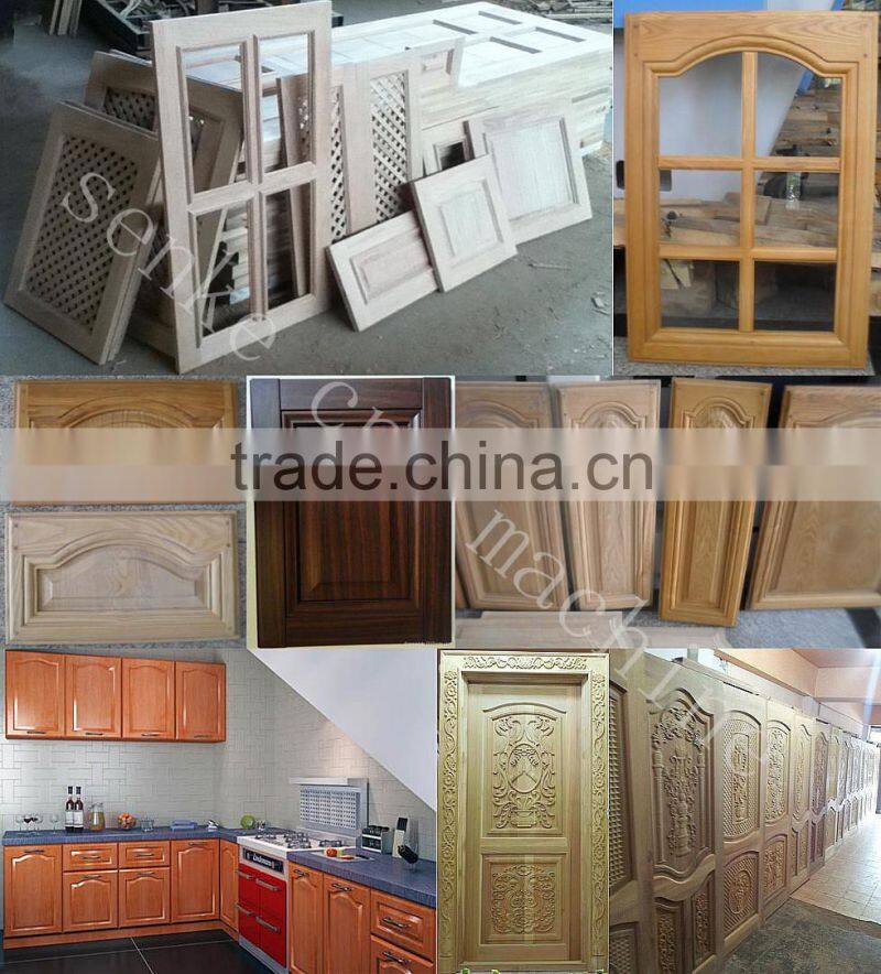 high efficiency multi heads wood router carving wooden chair legs/ stair rail multi spindle cnc machine price