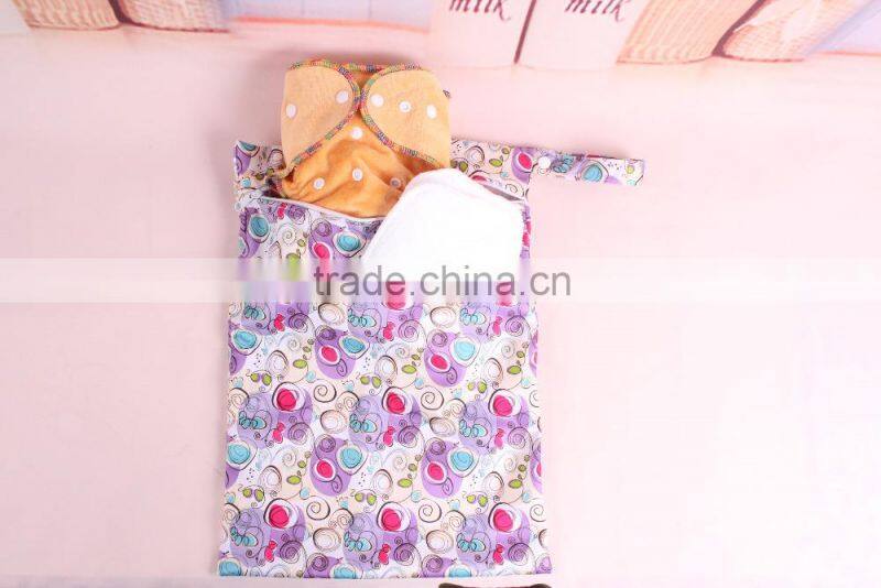 free sample Reusable Waterproof Diaper Wetbag Wet Dry Bag manufacture factory