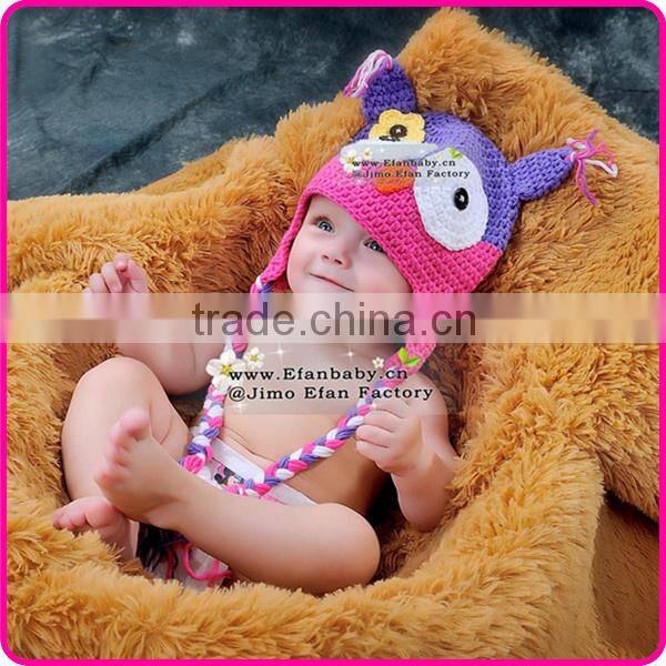 knit crochet owl baby hat newborn knitted baby hat crochet baby hat pattern