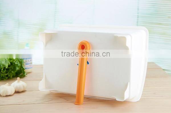 kitchen bow chopstickl and plate storage basket with cover ,plastic kitchen basket,vegetable storage basket