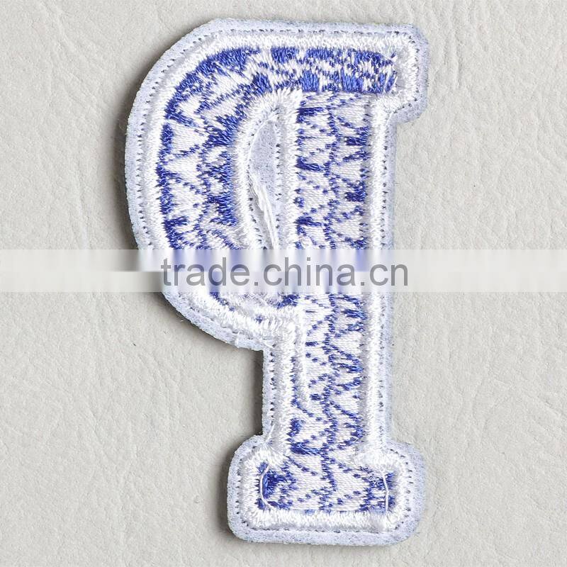 letter Embroidery label for knitting hat