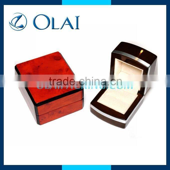 wooden ring package box, cute jewelery box