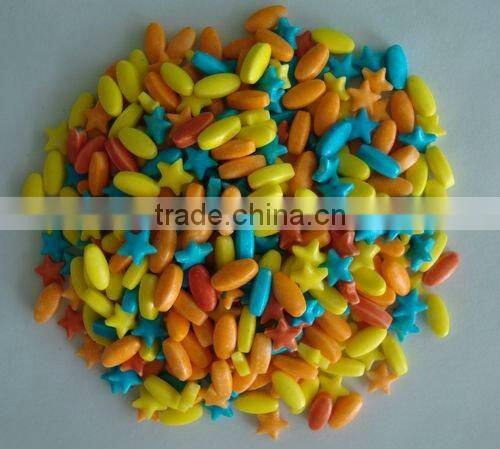 star & flower shape press candy