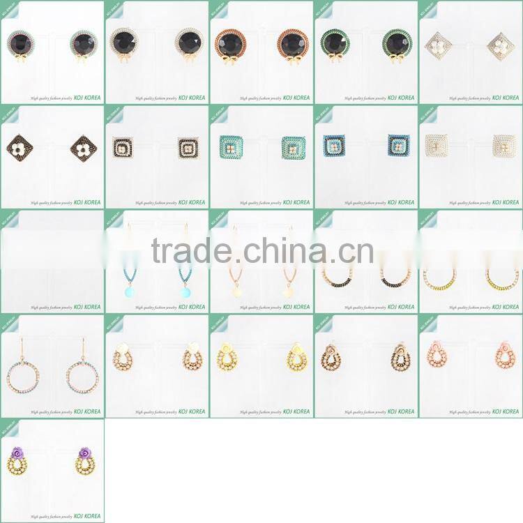 Hot sale fashion stud earrings for women, Fashion high quality in korea accessories, cheap wholesale, commission agent KE387