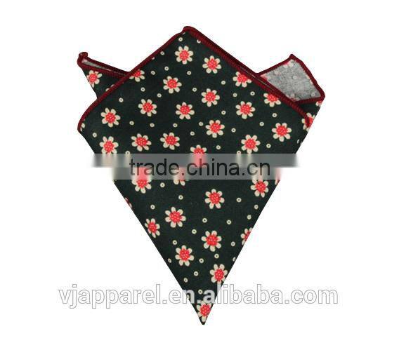 Custom Logo Warner Wedding Pocket Square