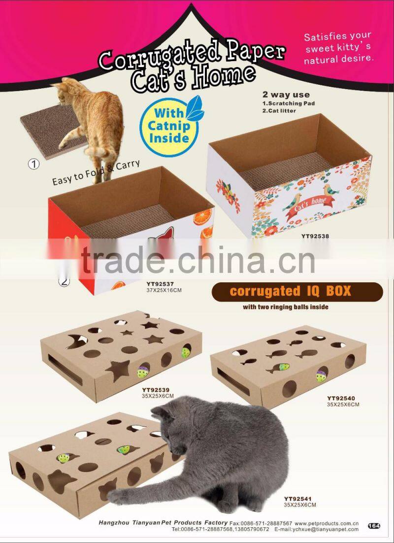 Two Ringing Balls Inside Corrugated IQ Box