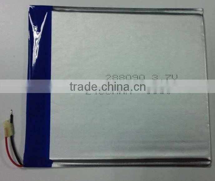 3.7v lithium ion polymer battery