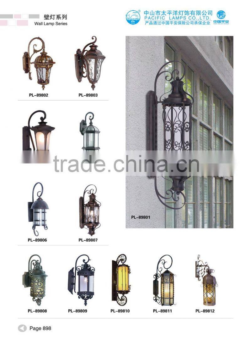 Morden Residential lighting Aluminium die casting wall lamp