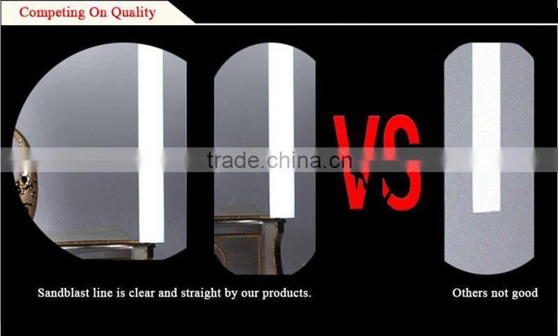 Illume LED Backlit Square Bathroom Mirror