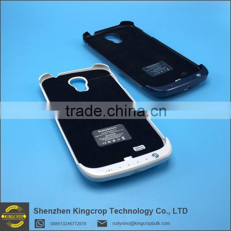 High capacity 4500mAh External charger Battery Case For samsung galaxy s4 siv i9500 i9505 9500
