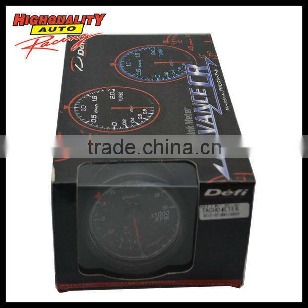 Hot Sale Black Racing Car Tachometer Meter