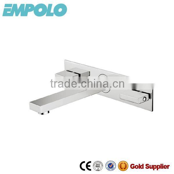 2016 Latest Design Wall Mounted Basin Faucet with Dual Handles 21 1703