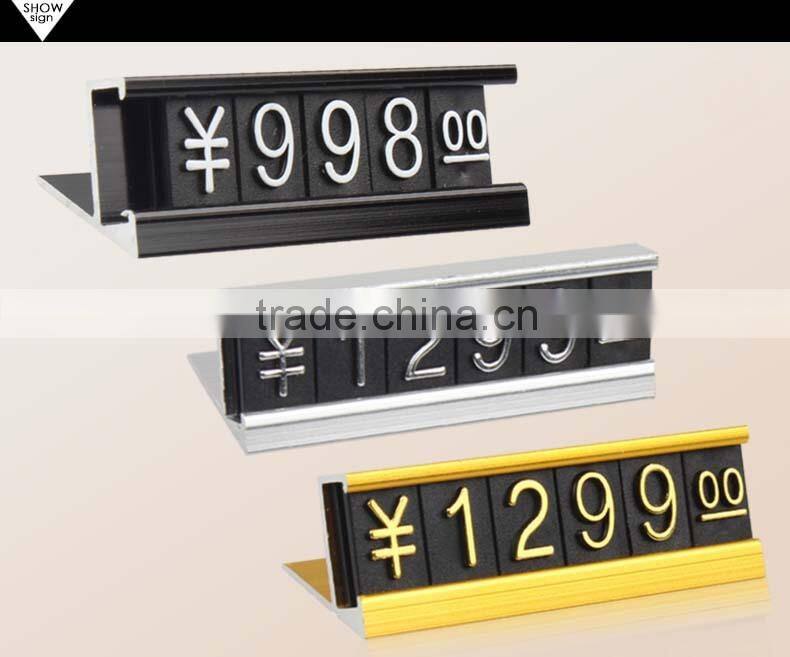 2016 new design super quality plastic price tag