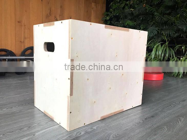 Dynomaster Plyo box plyometric jump boxes solid fitness wood plyo box