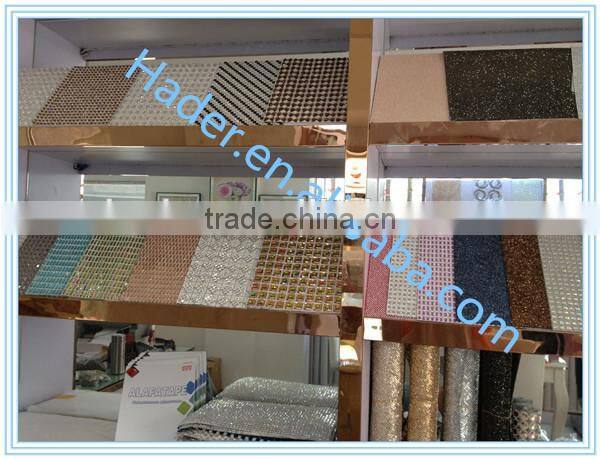 Hot adhesive rhinestone trimming sheet,crystal rhinestone mesh wholesale