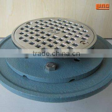 sand cast iron floor drain