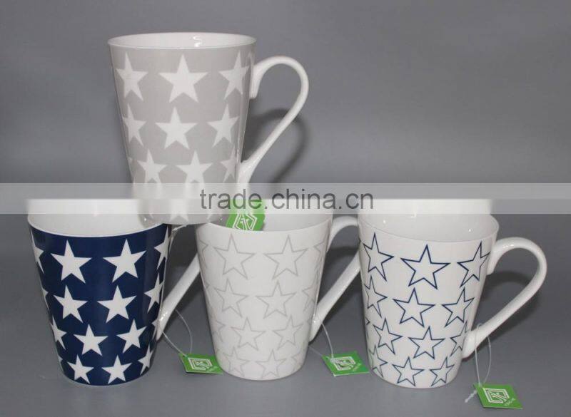 Hot sale cheap new bone china mug