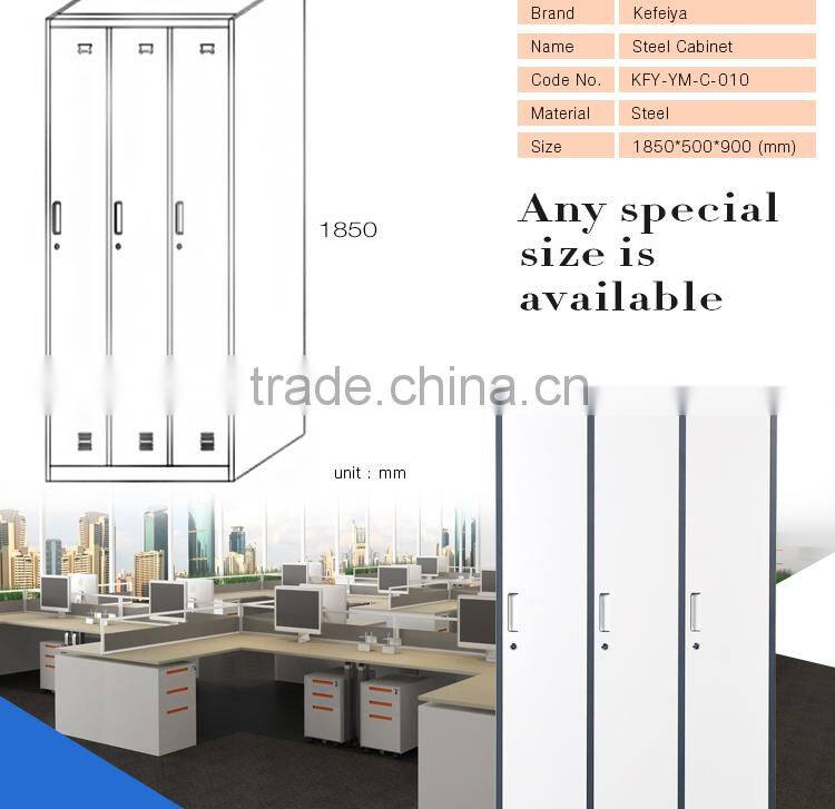 Office Furniture World Steel Metal Wardrobe Metal
