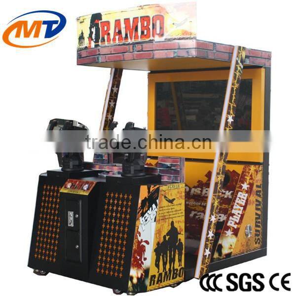 Mantong Coin operated kids play game machine/shooting game machine for amusement park