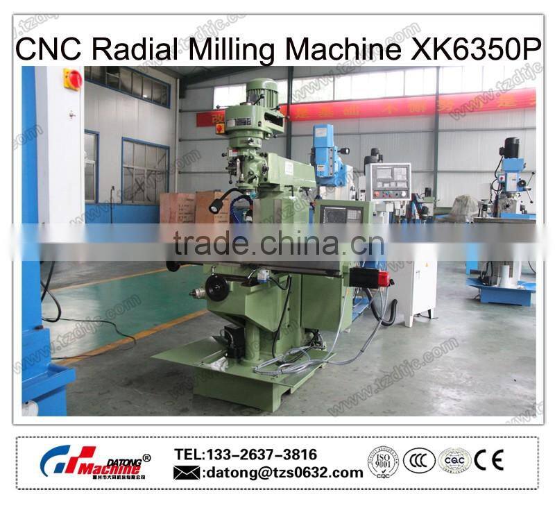 Turret Mill-head Vertical CNC Milling Machine XK6350P for sale