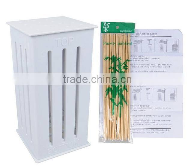 Brochette Express As Seen On TV Skewers Food Slicer BBQ Grill Shish Kabab Maker