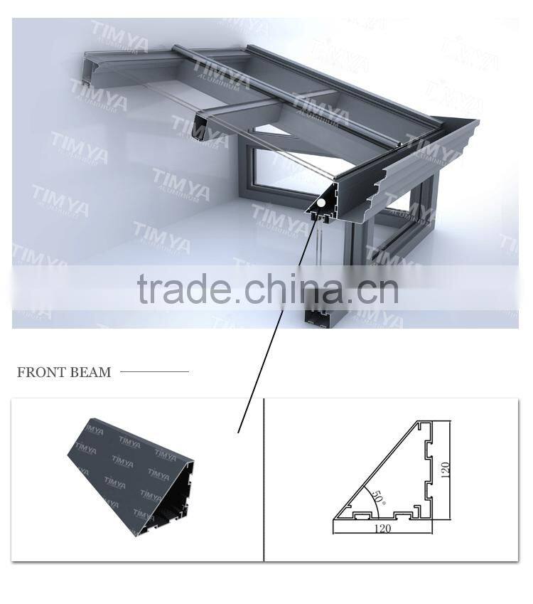 used sunroom and greenhouse roofing material