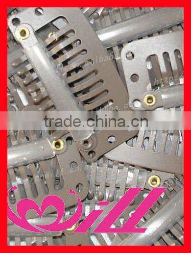 wholesale hair clips hair extension snap clips black clips