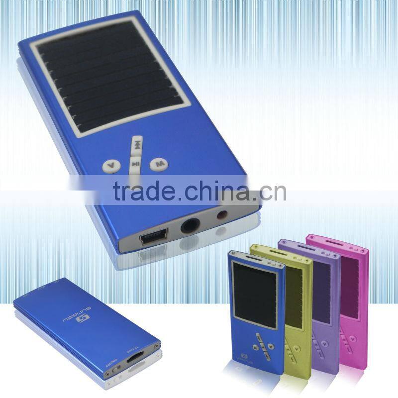 cheap and simple Sungzu ODM solar mp3 player