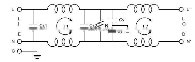 Single Phase ul TUV Certificate Noise Filter 1a