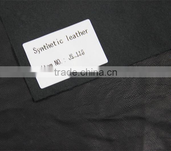 100% viscose PU leather fabric for clothing and jacket garment
