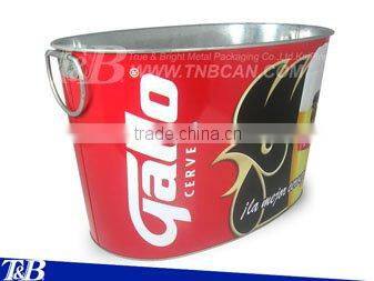 Galvanized Ice Bucket