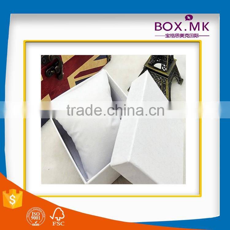 New Style Wholesale High Quality Fashionable Cheap Square Red Watch Paper Box