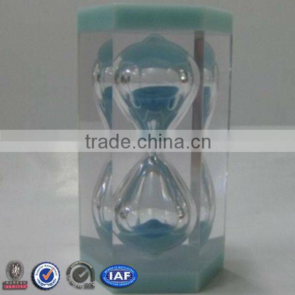 Acrylic Paperweight With Hourglass Made In China