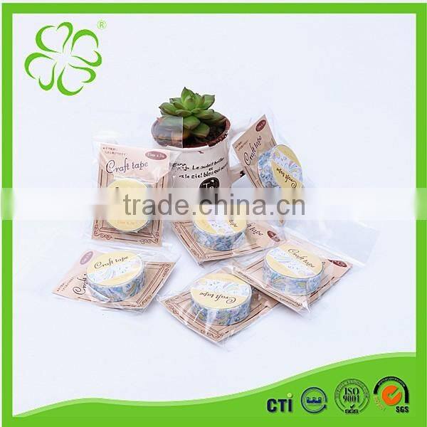 Customized Printed DIY Cartoon Craft Washi Paper Tape