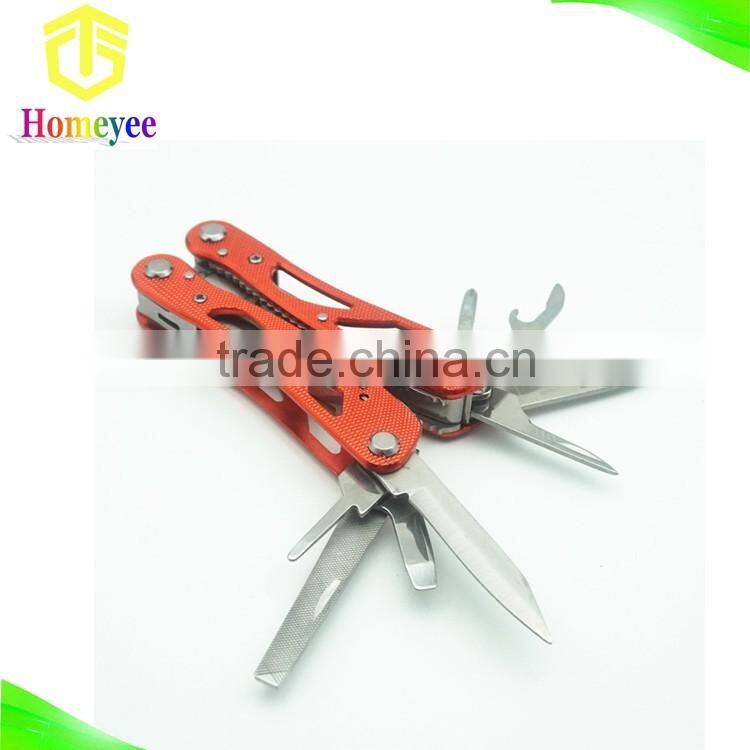 outdoor multifunction fishing plier with hollow out aluminum handle