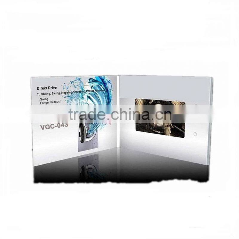 1.8-7" LCD video greeting card