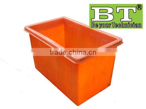 square plastic drum molded liquid storage container