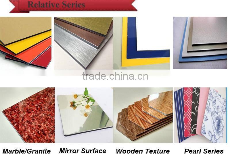 supply and install Marble like aluminum Composite Panel