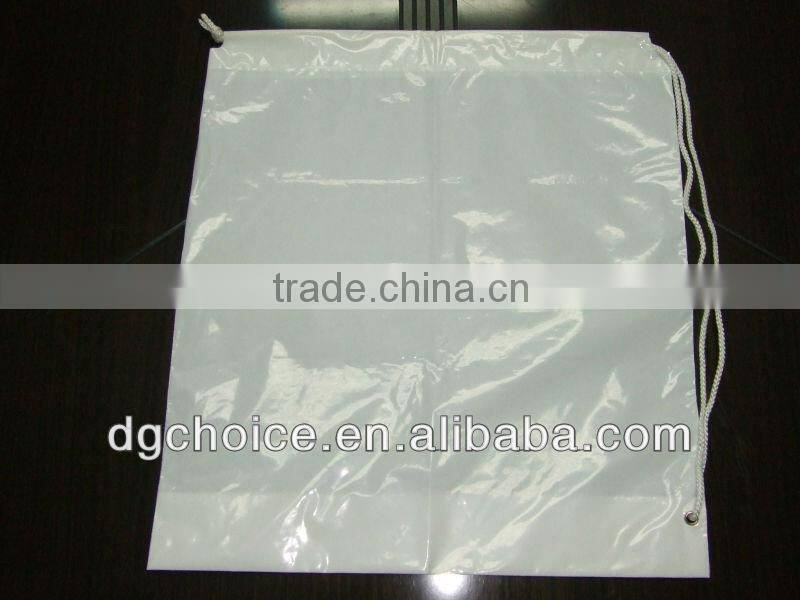 Reusable cheap pp non woven drawstring bag China wholesale