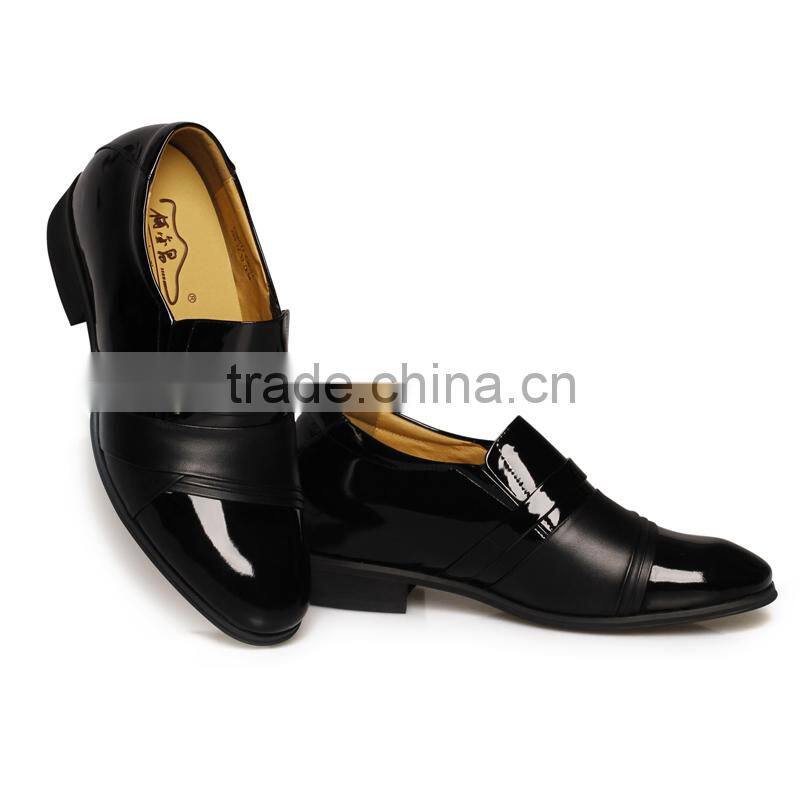 Genuine Leather Men Dress Shoes Fashion Buckles Loafers Business Formal Shoes