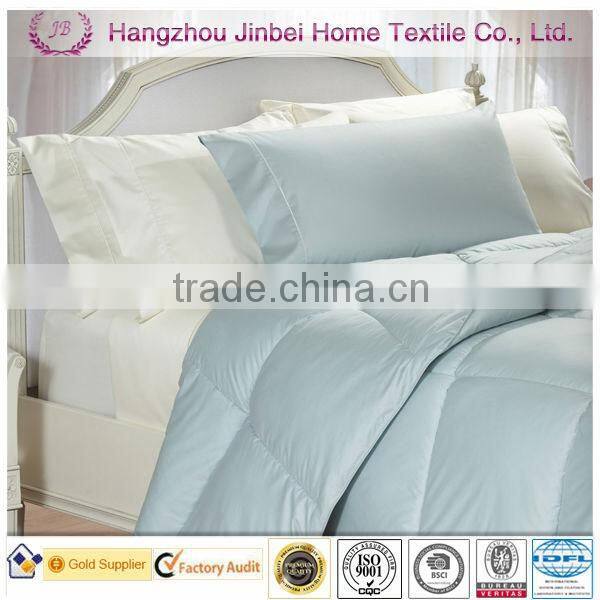 Sand white goose feather comforter