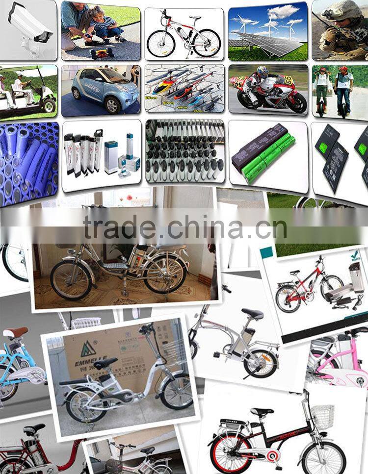 Deep Cycle Green EVS Electric Bike Battery 36V 24Ah with Samsung Cell , 36V 800W Electric Bike Battery